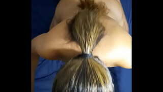 Sexo गुदद्वारासंबंधीचा तोंडी com gozada ना bunda