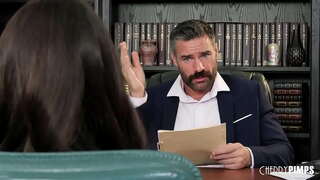 Barcha tabiiy tits qoramag&#039;iz Boba Alison Rey xo&#039;jayin ustida topsa to&#039;xtata olmaydi! U uni stolga o&#039;tirishini aniq istaydi va bu intervyuni chindan ham mixlash uchun unga zarba beradi! Cherrypimps - dan yangi seriyali pishloq